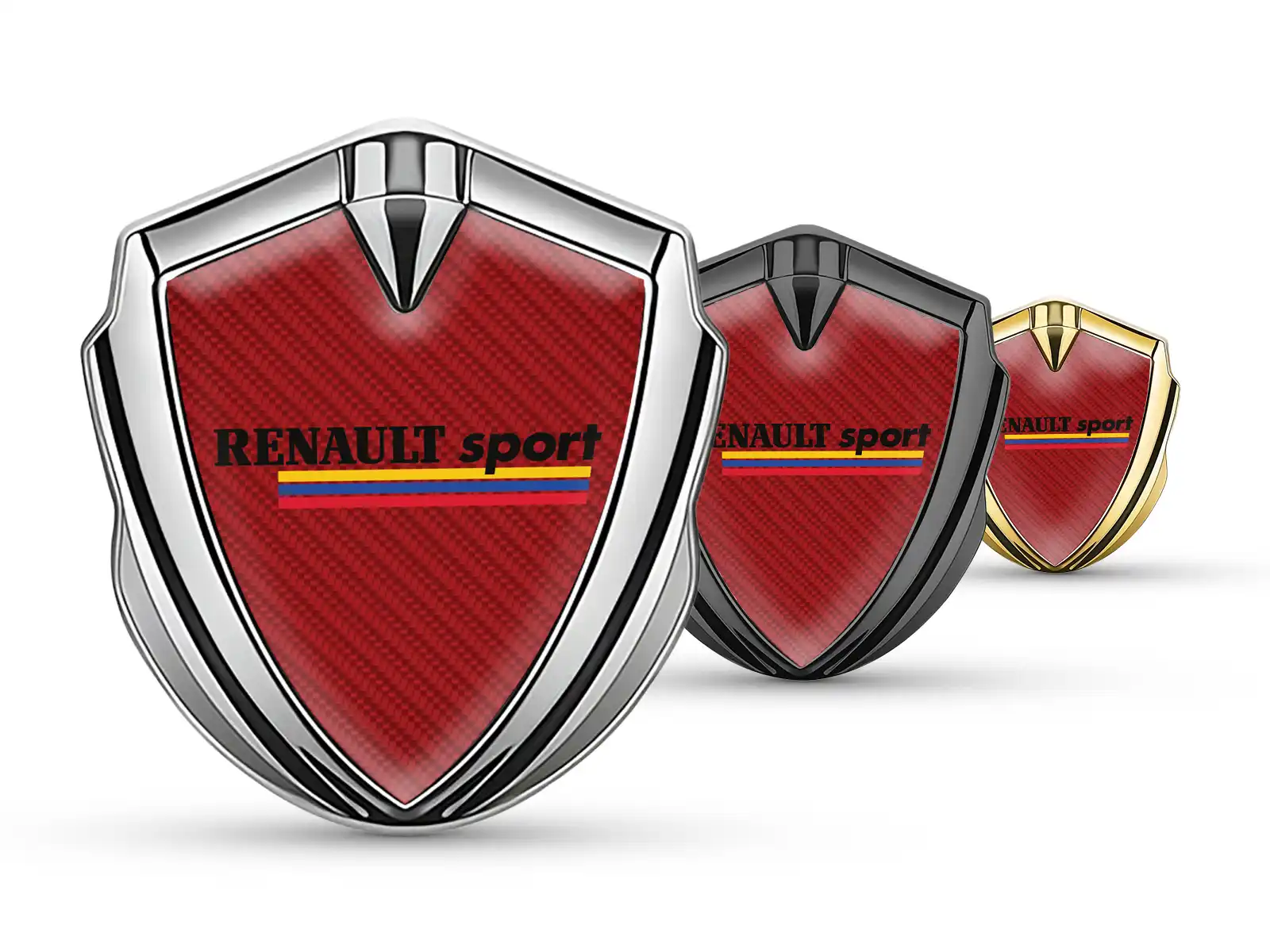 Renault Emblem Car Badge Minimal Design Universal Fit